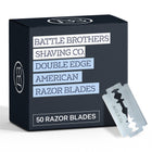 Battle Brothers Shaving Co. Double Edge American Razor Blades