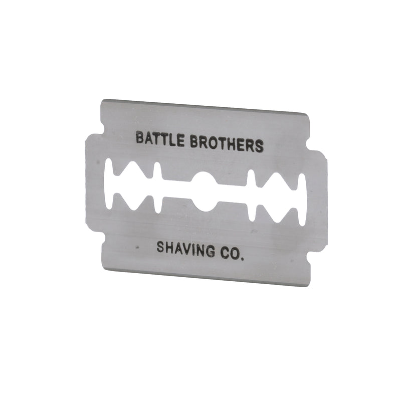 Battle Brothers Razor (discontinued) Double Edge Razor Blades | Battle Brothers Shaving Co.