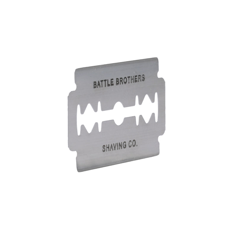 Battle Brothers Razor (discontinued) Double Edge Razor Blades | Battle Brothers Shaving Co.